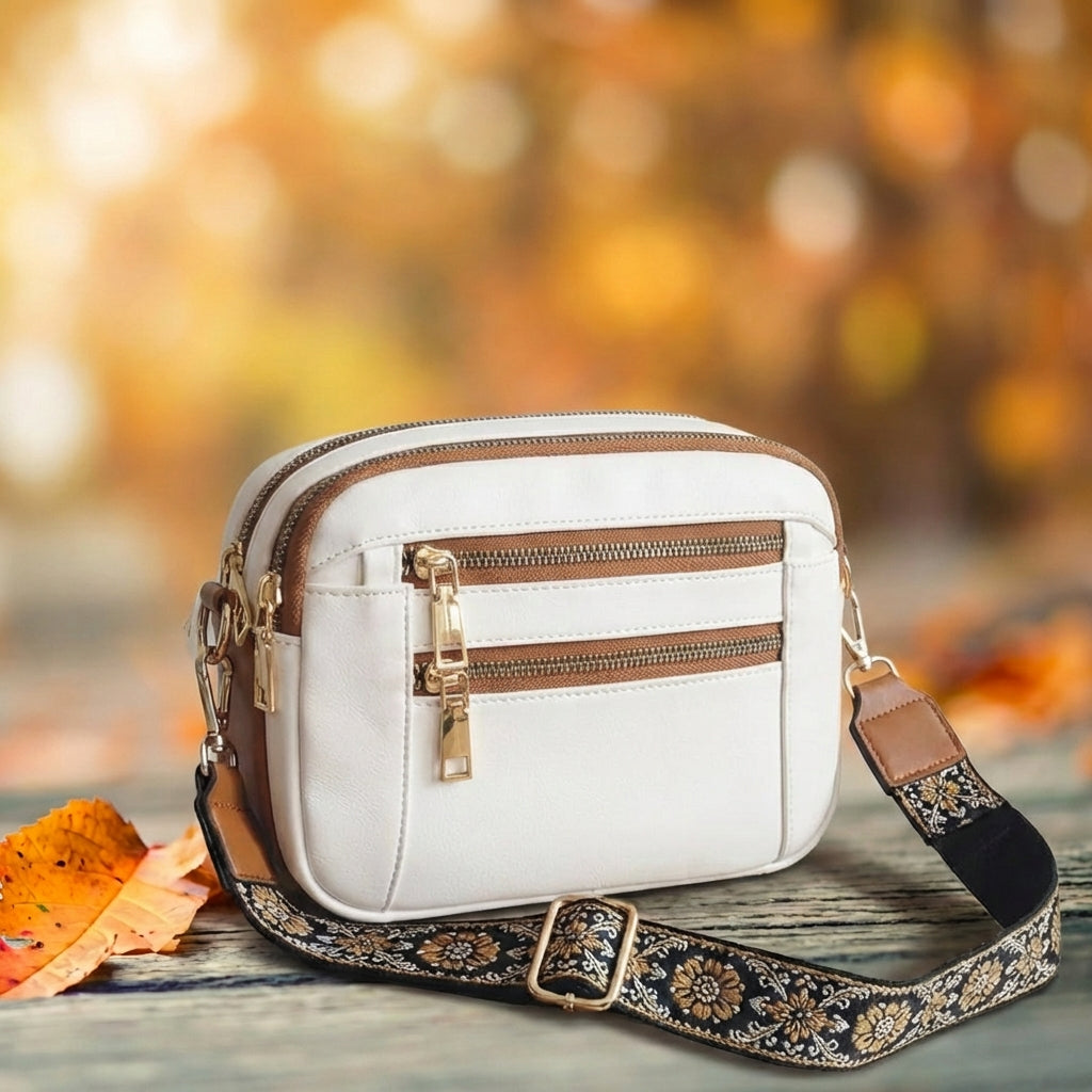 Genuine Leather Crossbody Bag