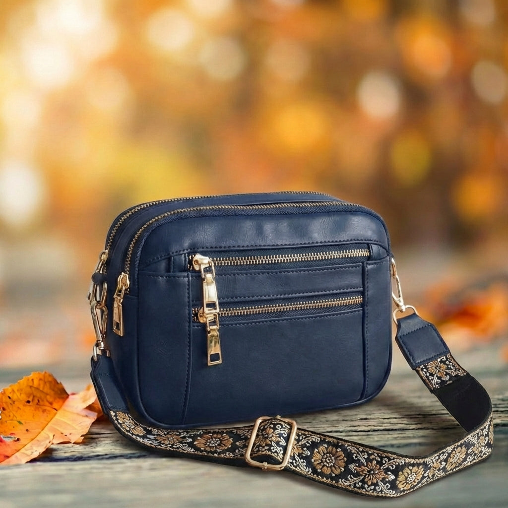 Genuine Leather Crossbody Bag