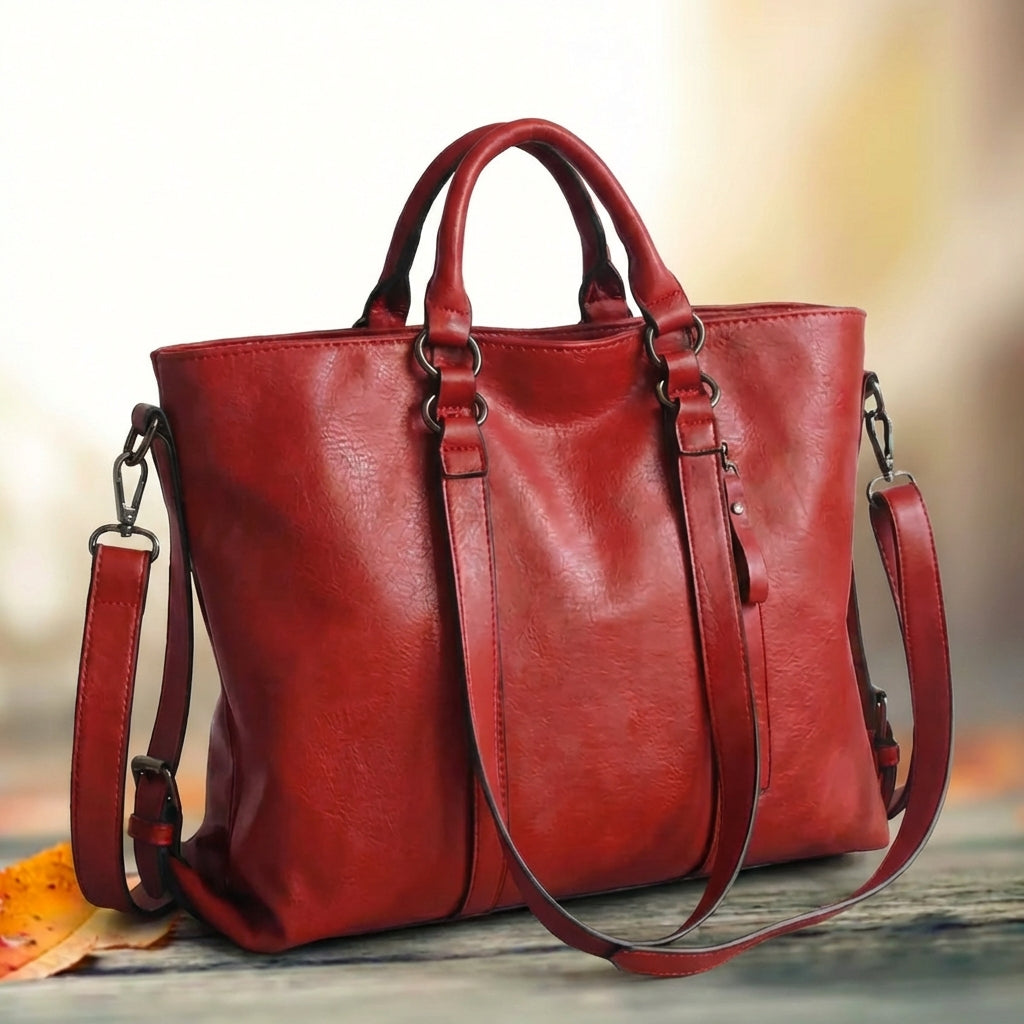 Genuine Leather Crossbody Bag