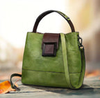 Genuine Leather Crossbody Bag
