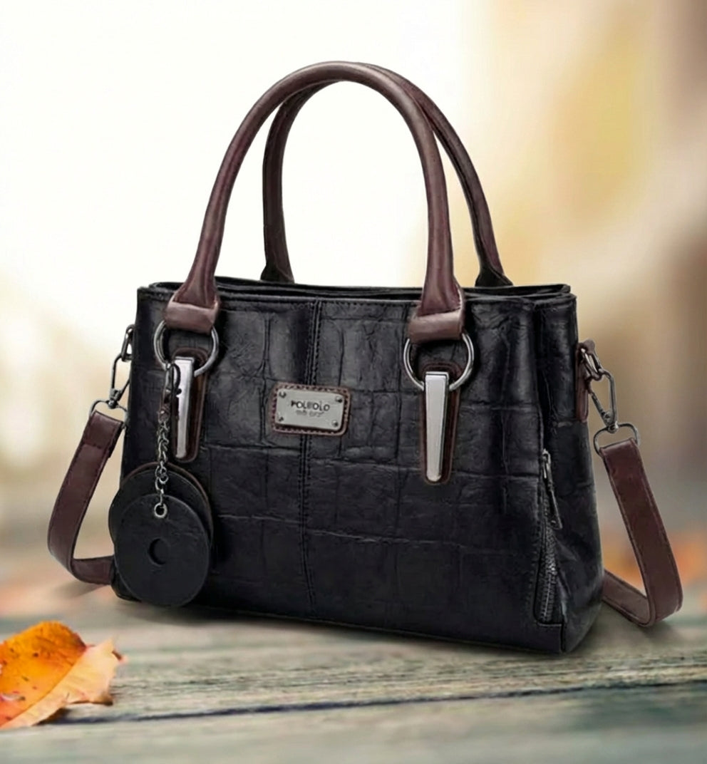 Genuine Leather Crossbody Bag