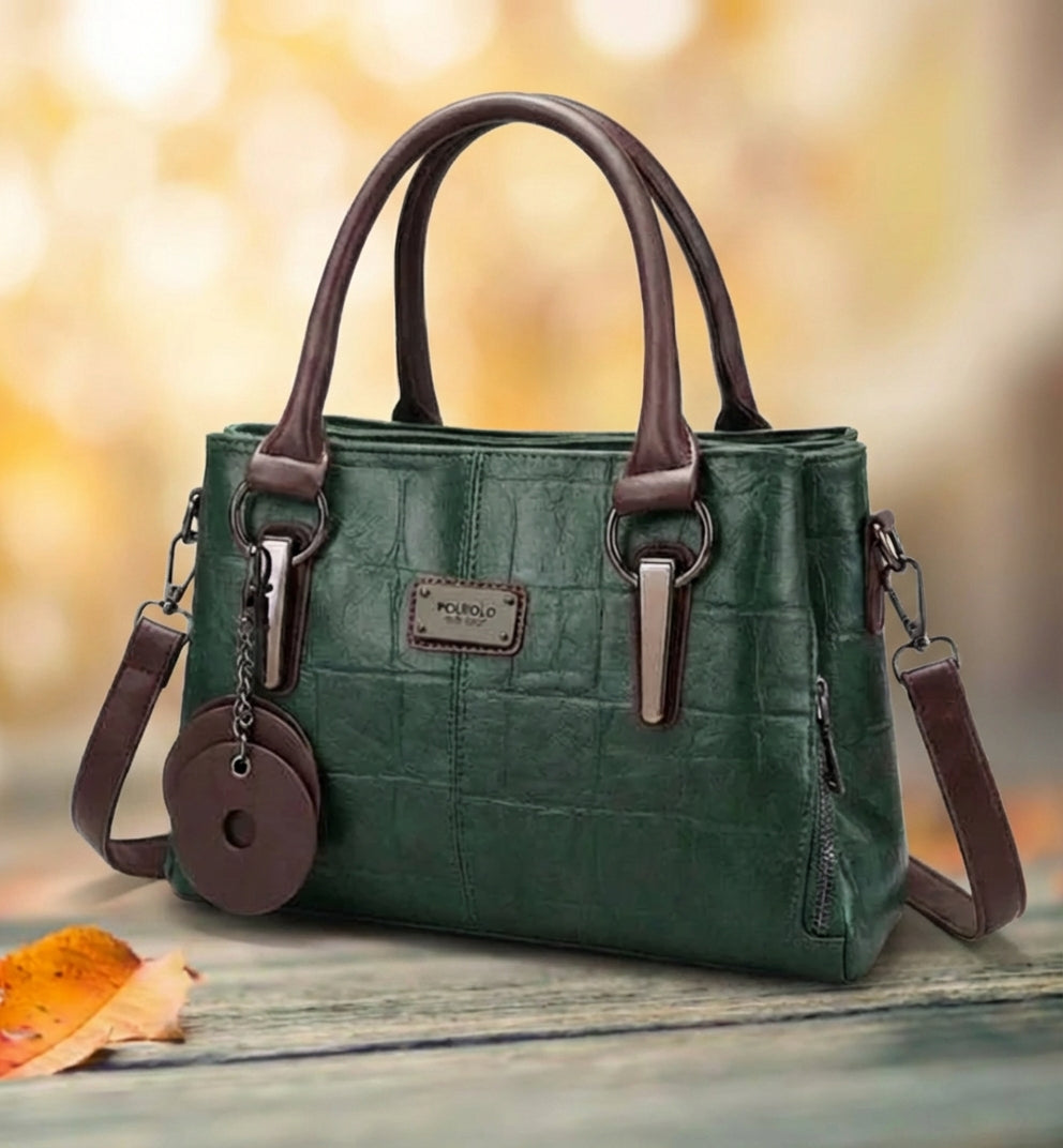 Genuine Leather Crossbody Bag