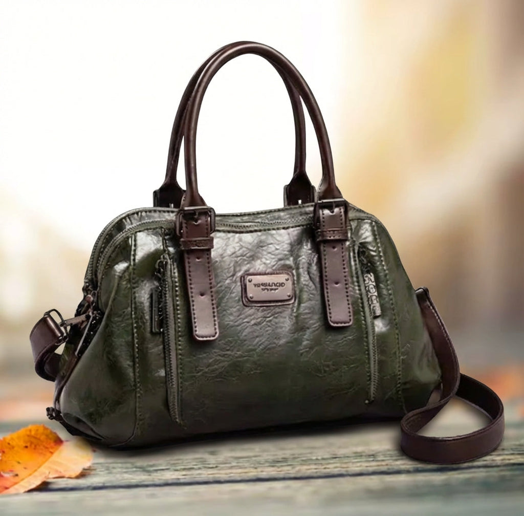 Genuine Leather Crossbody Bag