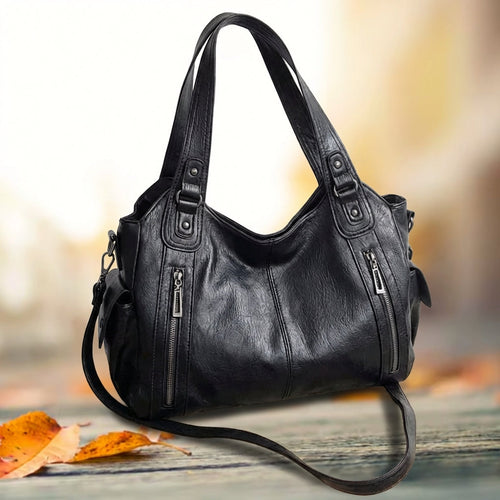 Genuine Leather Hobo