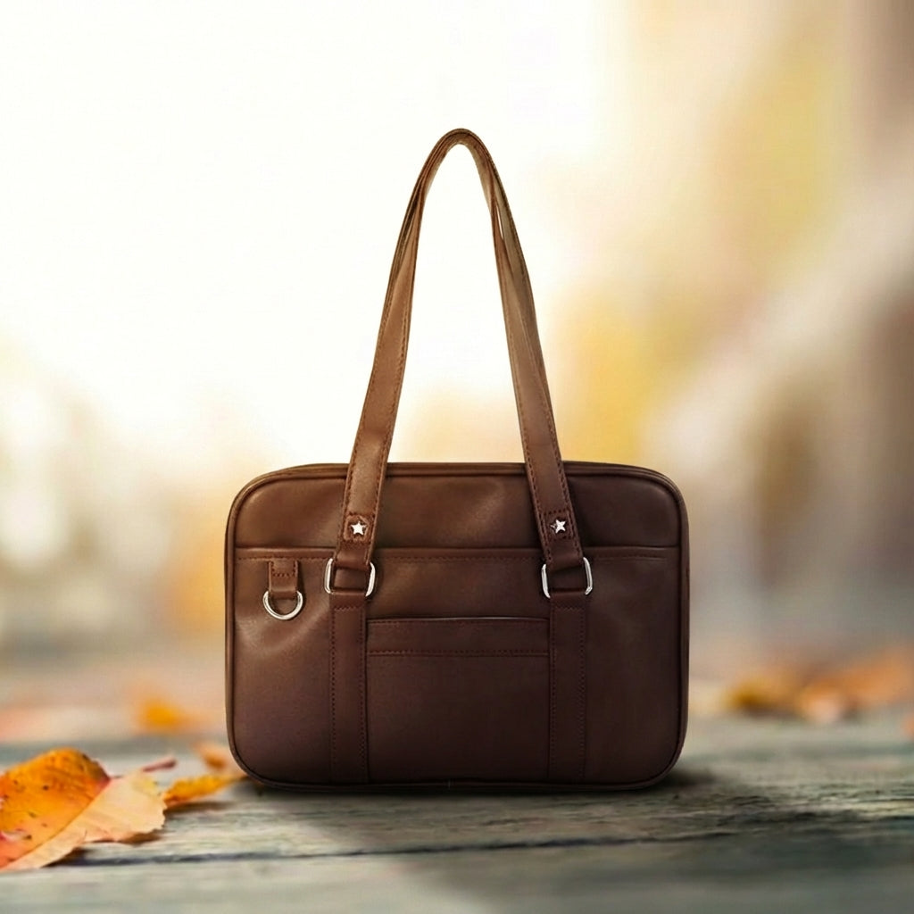 Upgraded pu brown medium size // limited-time launch