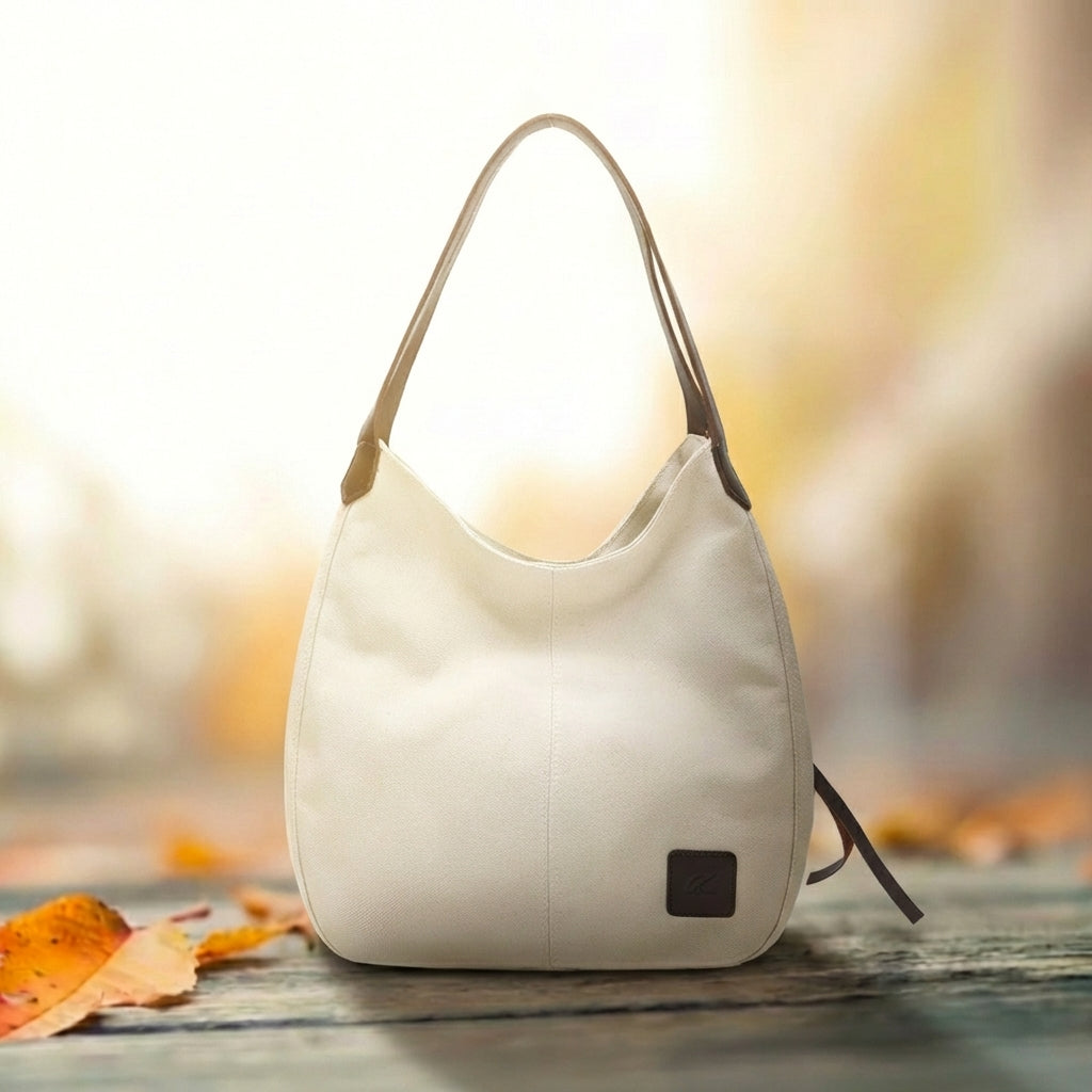 Beige White