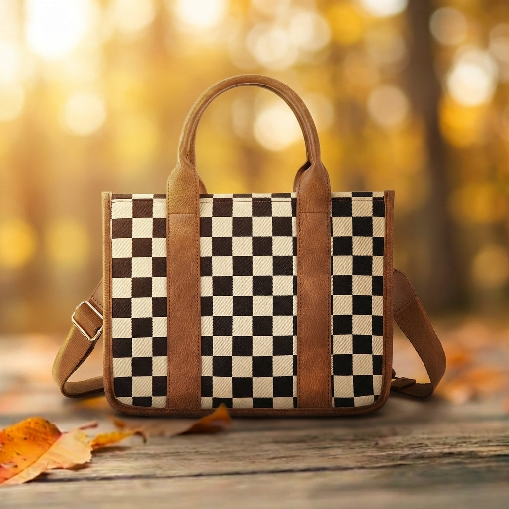 Pure plaid brown (spot)